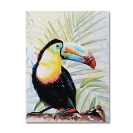 100% handmade Toucan on branch 36x48Inch (90x120cm)