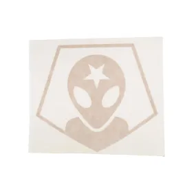 Alien Workshop Alien Head Decal Sticker - Black