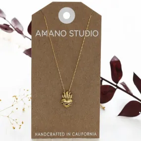 Amano Studio - Corazon Sagrado Necklace