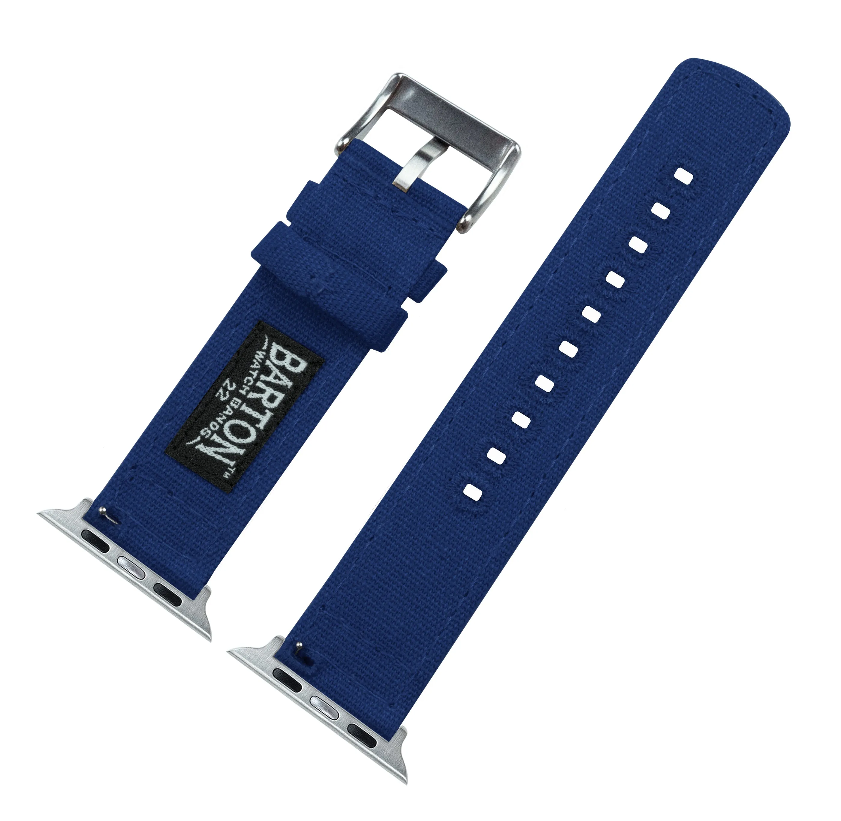 Apple Watch Royal Blue Canvas Watch Band