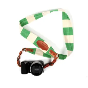 Border Stripe Canvas Camera Strap