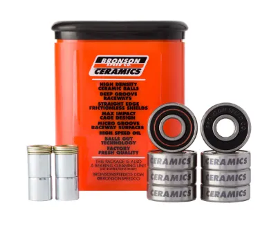 Bronson Speed Co. - Ceramic Skateboard Bearings