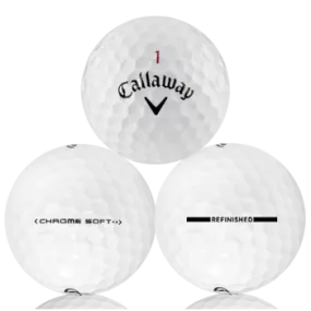 Bulk Callaway Chrome Soft Refinished (Straight Line)