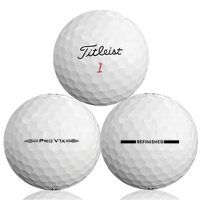 Bulk Titleist Pro V1X Refinished (Straight Line)