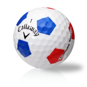 Callaway Chrome Soft X Truvis Red Blue