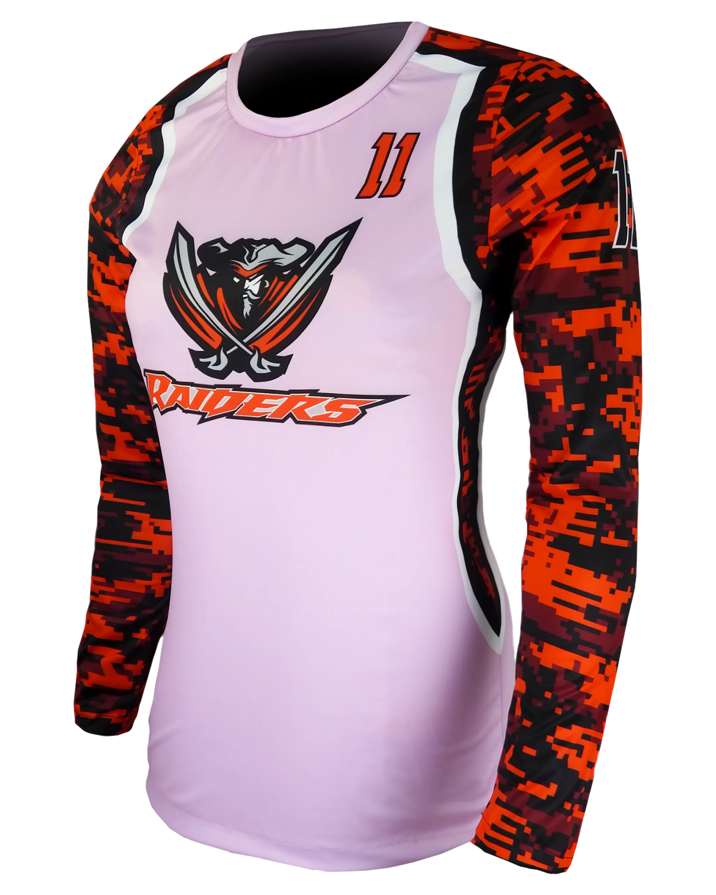 Classic Fit Long Sleeve Volleyball Jersey