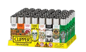 CLIPPER Lighters - Pack of 48