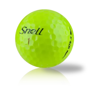 Custom Snell My Tour Ball X Yellow