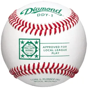 Diamond RS Grade Dixie Youth Baseball (Dozen): DDY1