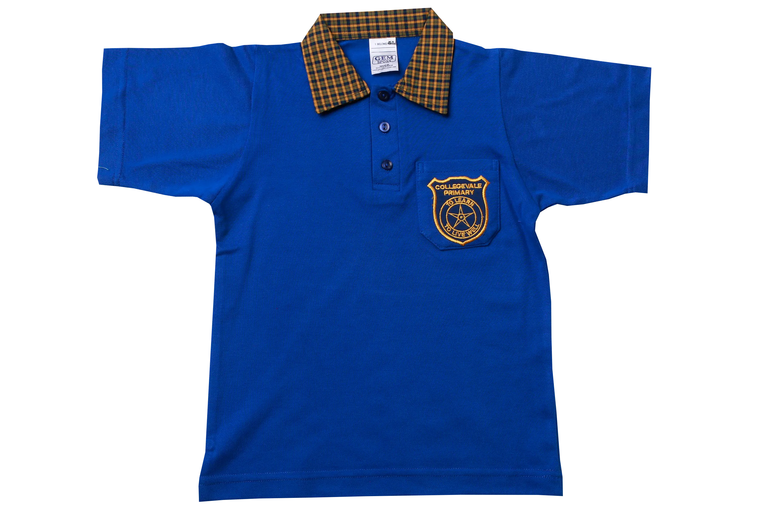 Golf Shirt EMB - Collegevale