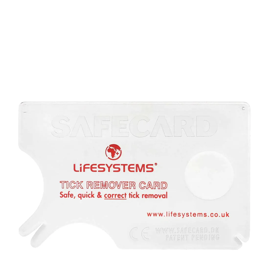 Lifesystems Tick Remover Card