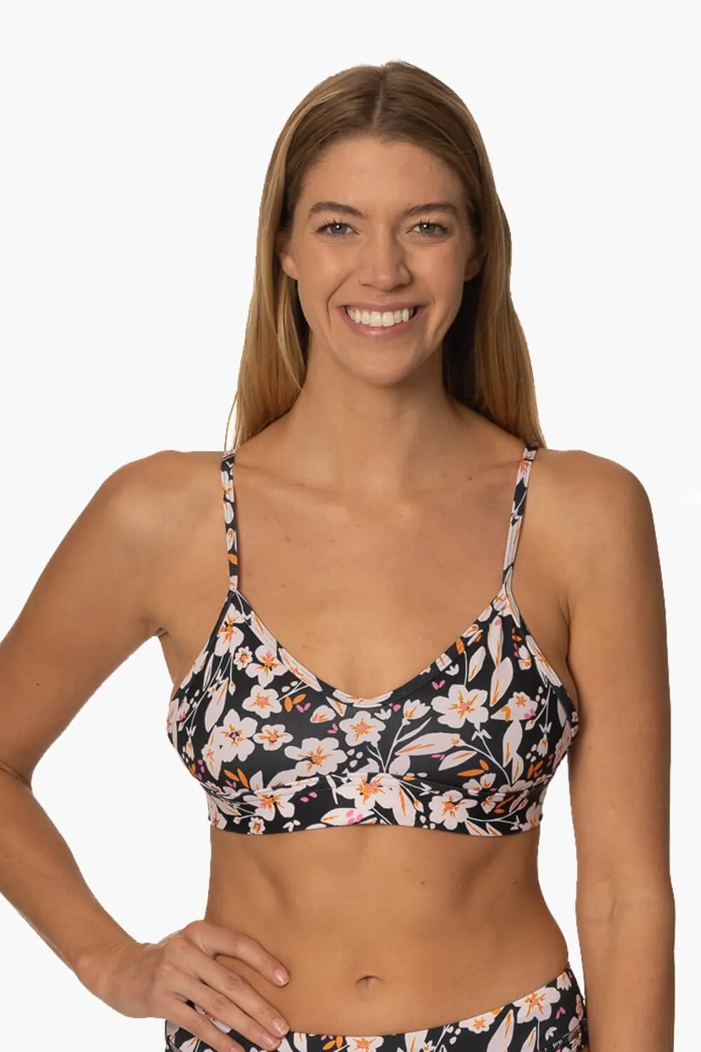 Mara Bikini Top - Camellia