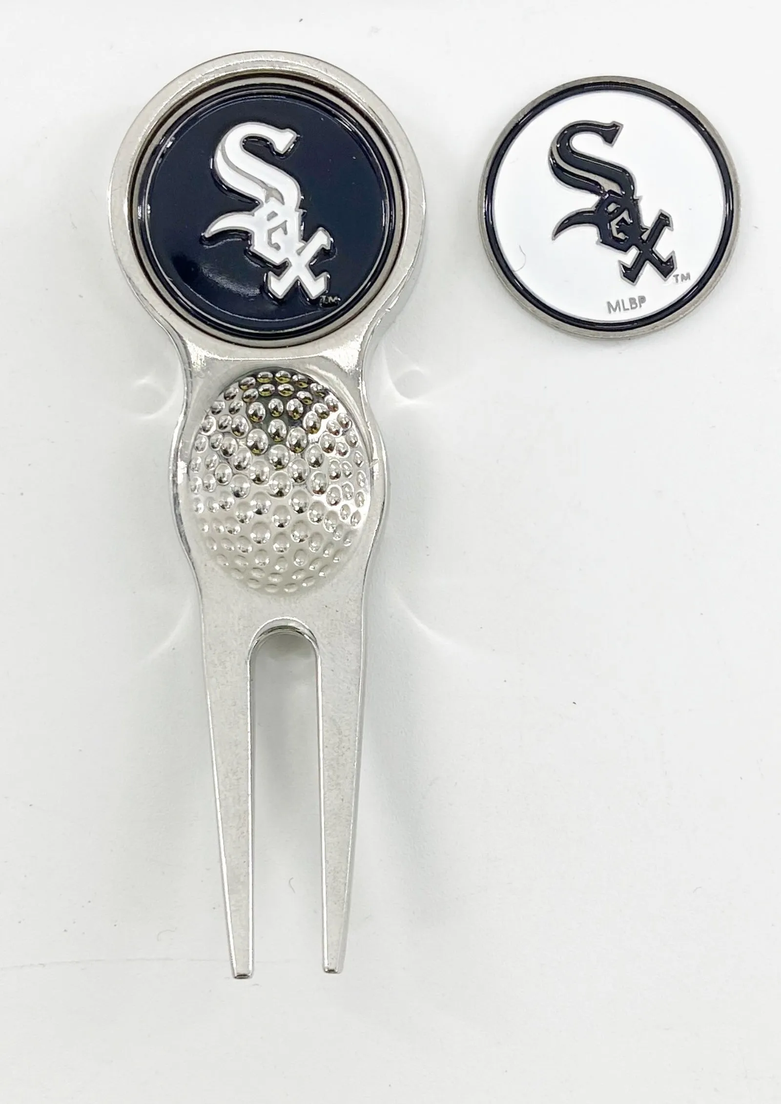 MLB Golf Divot Repair Tool Silver w/ Ballmark PICK YOUR TEAM