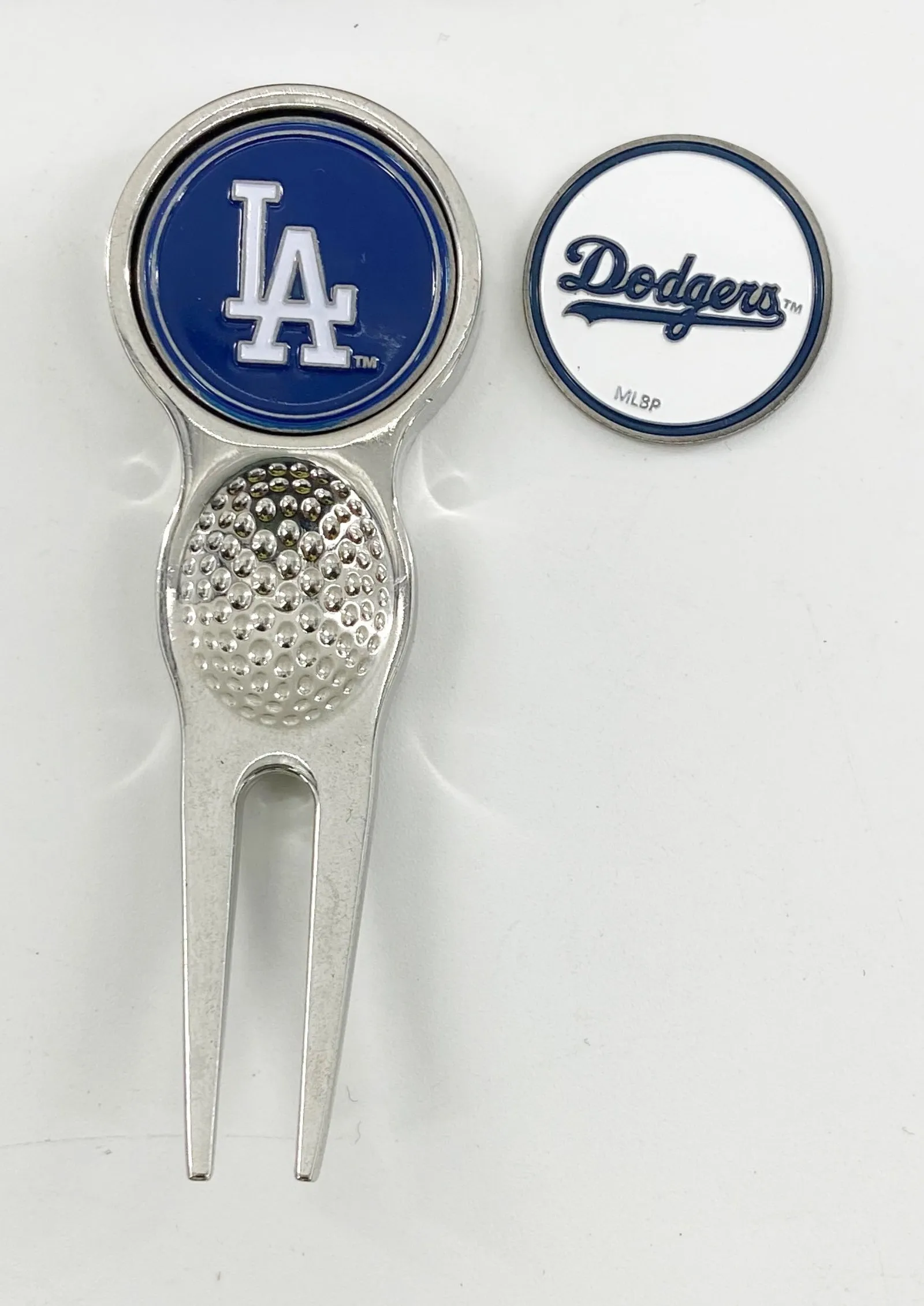 MLB Golf Divot Repair Tool Silver w/ Ballmark PICK YOUR TEAM