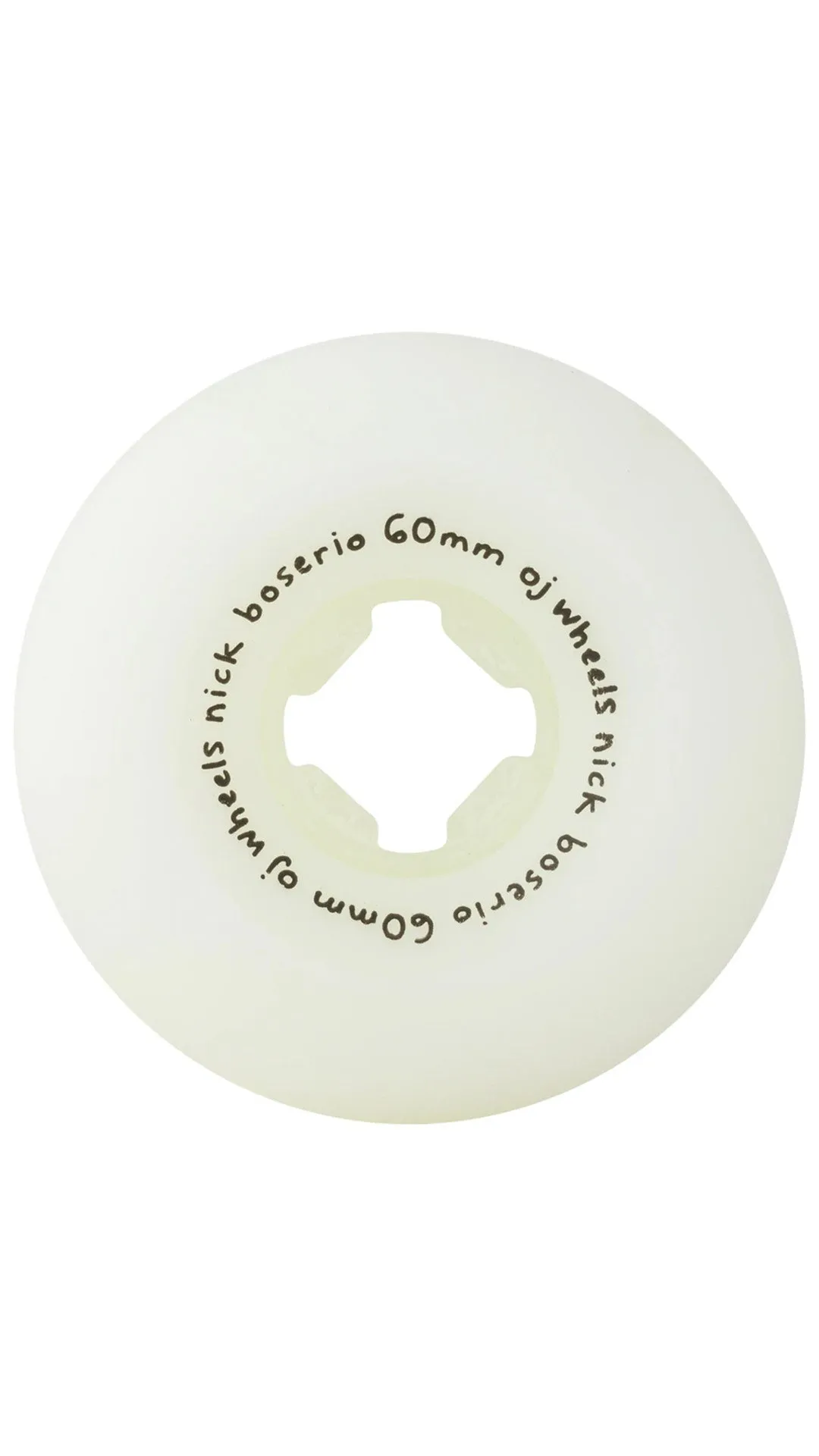 OJ Wheels Boserio Ladybugs 60mm 99A Original White - Ruedas