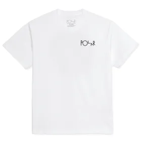 Polar Skate Co. - Fill Logo Tee - White