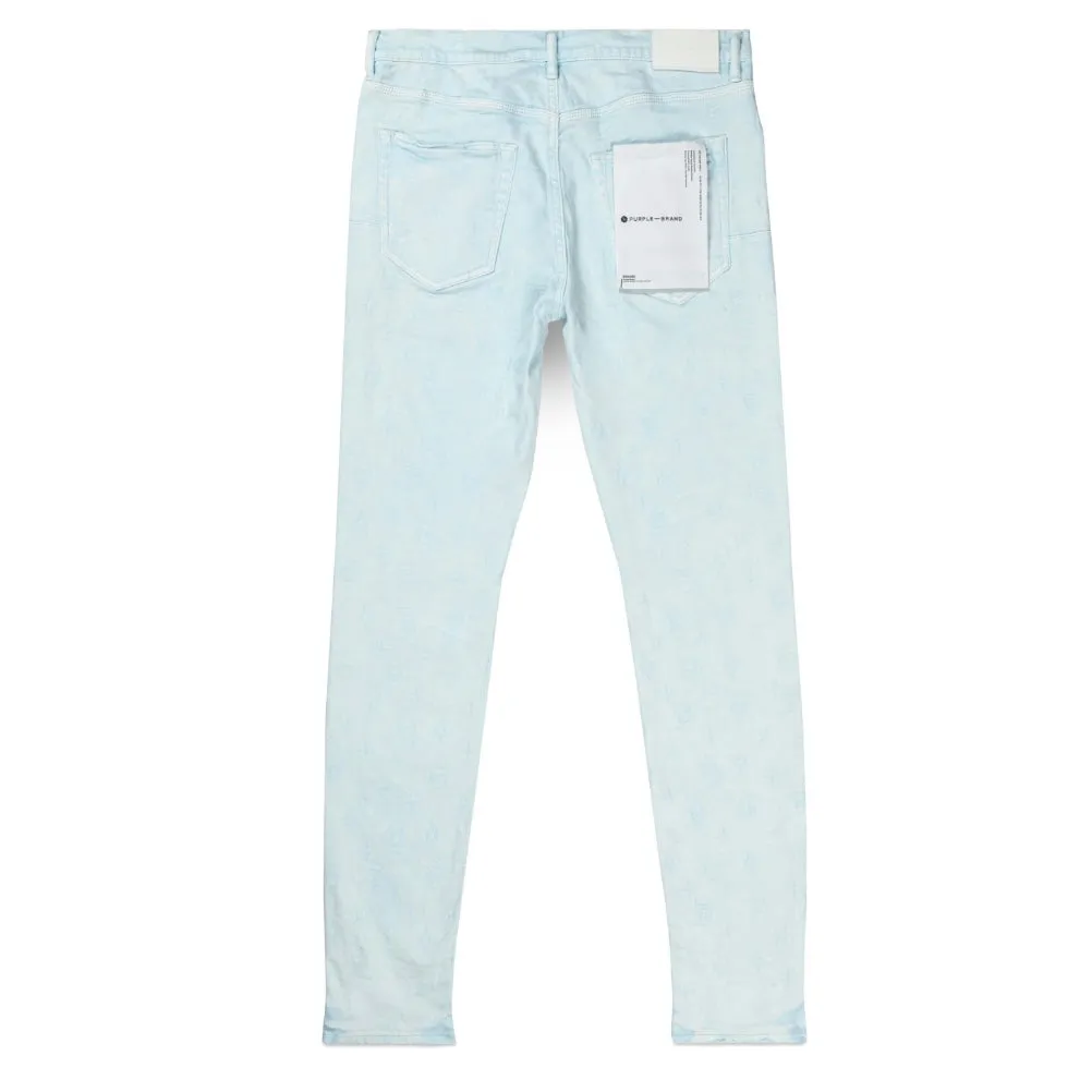 Purple Brand Jacquard Monogram Jeans