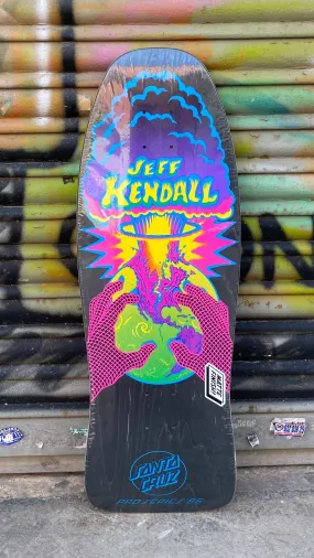 Santa Cruz Kendall End of The World 10.0 Reissue Skateboard Deck - Tabla Skate