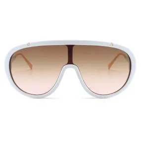 Spade White Rim Sunglasses