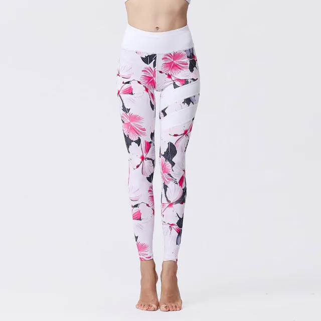 Women's Yoga Quick-drying Digital Print Fitness Leggings